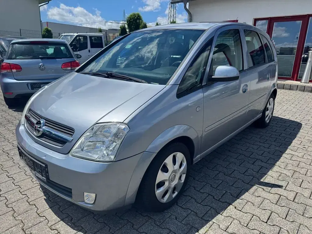 Gebraucht Opel Meriva Edition 101 PS (74 kW) 2005 Silber Van / Kleinbus