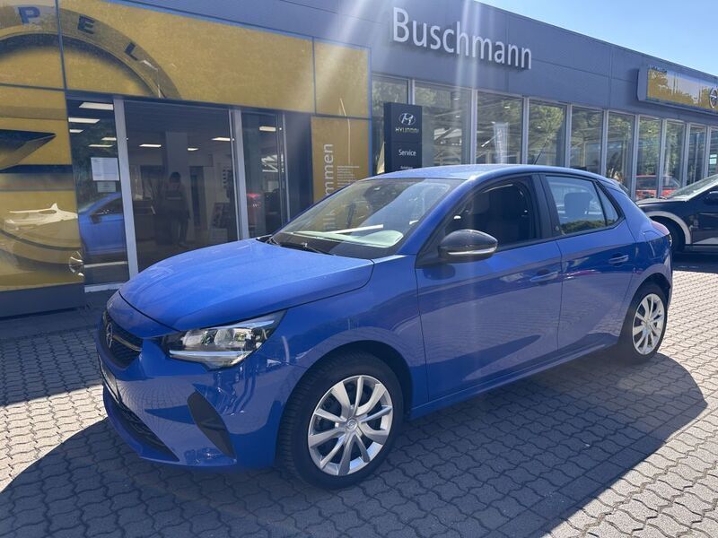 Perl blau metalic Gebraucht 2022 Opel Corsa-e Edition Kleinwagen | 12.900 € (Superpreis) - Bild 1/4