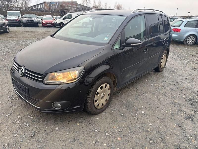 Schwarz Gebraucht 2012 VW Touran Style Van / Kleinbus | 4.700 € (Superpreis) - Bild 1/4