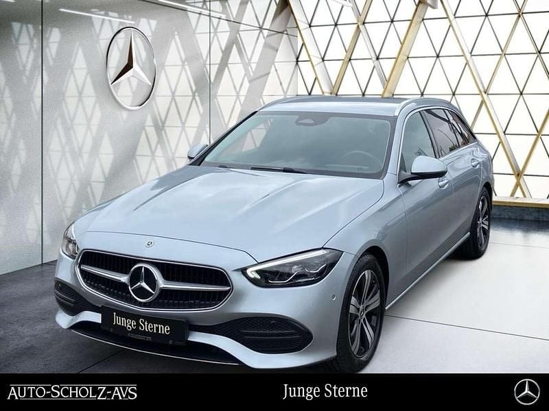 Metalliclack hightechsilber Gebraucht 2024 Mercedes C180 Avantgarde Kombi | 29.987 € (Superpreis) - Bild 1/3