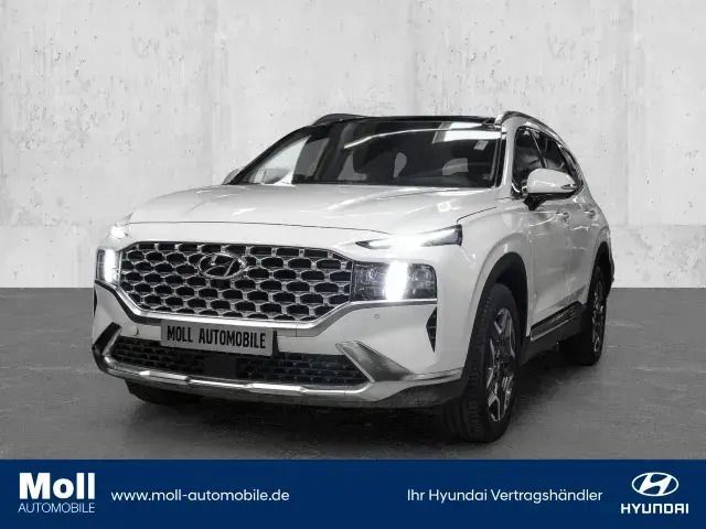 White cream Gebraucht 2023 Hyundai Santa Fe Prime SUV | 41.900 € (Fairer Preis) - Bild 1/4