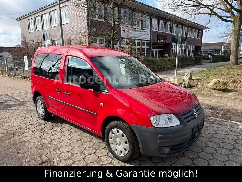 Gebraucht VW Caddy Team 80 PS (58 kW) 2008 Rot Van / Kleinbus