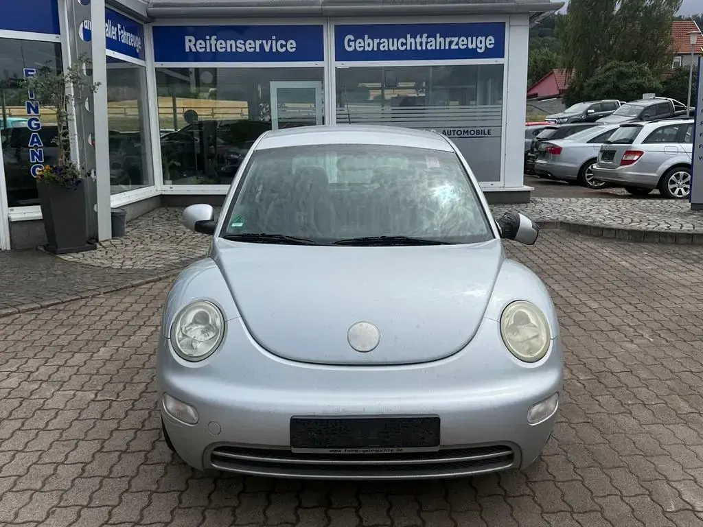 Gebraucht VW New Beetle 102 PS (75 kW) 2002 Silber Kleinwagen