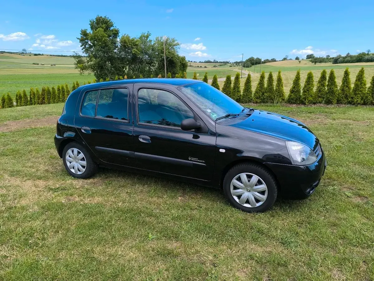 Gebraucht Renault Clio 75 PS (55 kW) 2007 Schwarz Kleinwagen