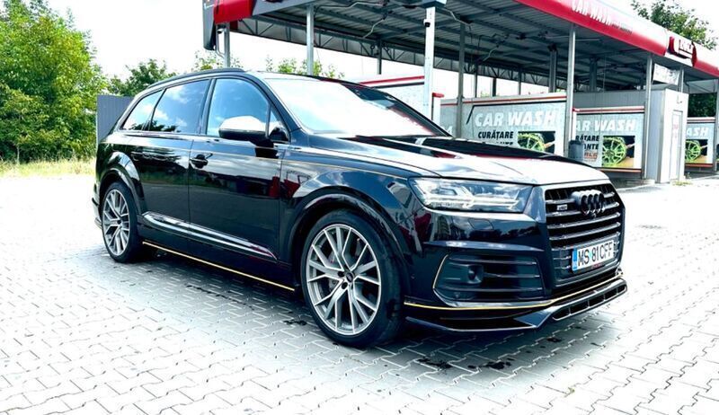 Schwarz Gebraucht 2018 Audi SQ7 Sport SUV | 52.360 € - Bild 1/4