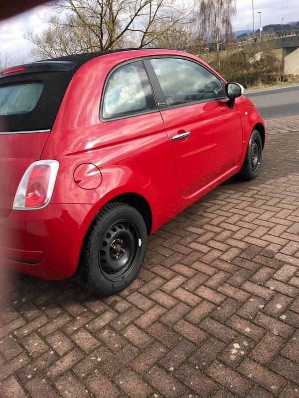 Gebraucht Fiat 500C 69 PS (50 kW) 2013 Rot Cabrio