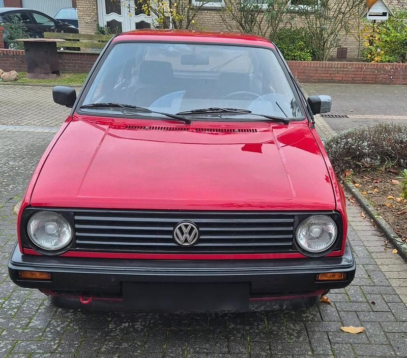 Gebraucht VW Golf II 60 PS (44 kW) 1990 Rot Kleinwagen