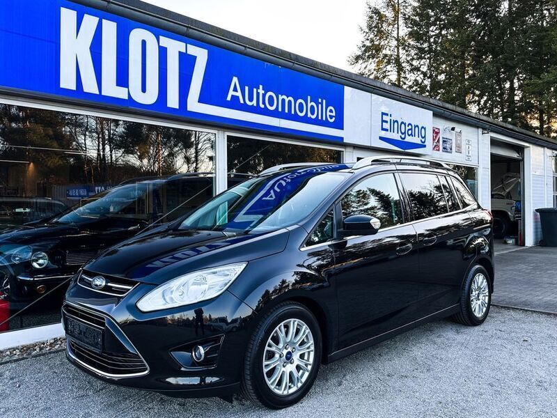 Pantherschwarz metallic Gebraucht 2011 Ford Grand C-Max Titanium Van / Kleinbus | 6.990 € (Teuer) - Bild 1/4