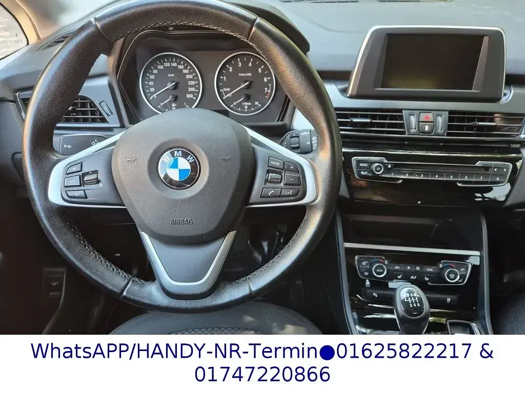 Gebraucht BMW 218 Active Tourer 136 PS (100 kW) 2016 Schwarz Van / Kleinbus