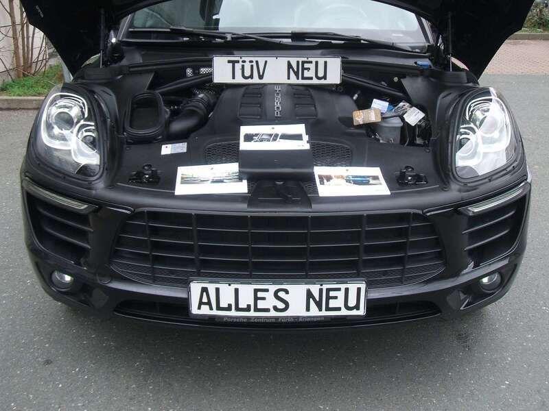 Schwarz Gebraucht 2015 Porsche Macan SUV | 32.820 € (Superpreis) - Bild 1/4