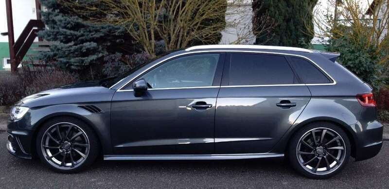 Grau Gebraucht 2014 Audi A3 Sportback S-Line Kombi | 10.900 € (Superpreis) - Bild 1/4