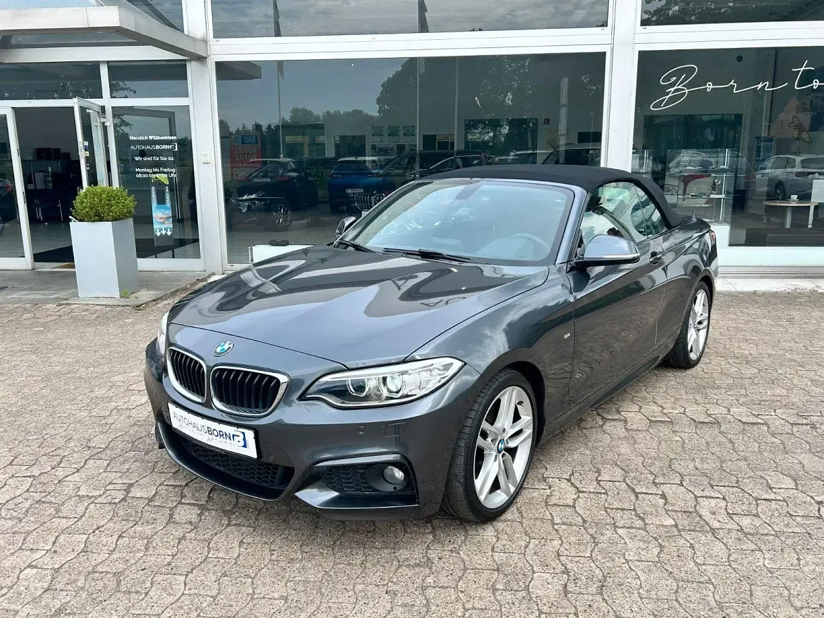 Gebraucht BMW 220 M Sport 184 PS (135 kW) 2016 Grau Cabrio
