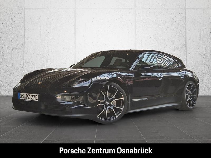 Tiefschwarzmetallic Gebraucht 2025 Porsche Taycan Sport Turismo Limousine | 93.900 € (Guter Preis) - Bild 1/4
