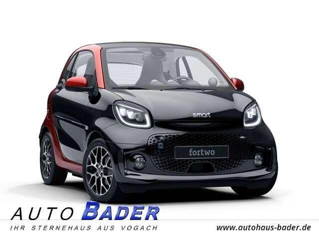 Schwarz Gebraucht 2021 Smart ForTwo Electric Drive Prime Exclusive Coupé | 12.690 € (Superpreis) - Bild 1/4