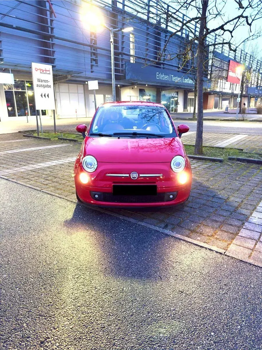 Gebraucht Fiat 500 101 PS (74 kW) 2011 Rot Kleinwagen