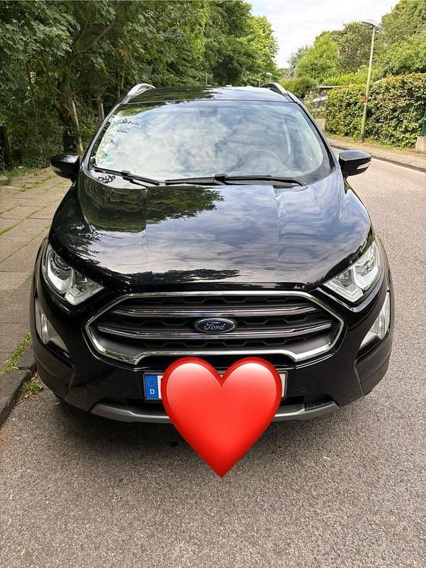 Schwarz Gebraucht 2019 Ford Ecosport Titanium SUV | 14.500 € (Fairer Preis) - Bild 1/4