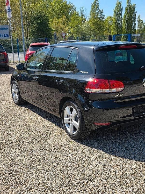 Brugt VW Golf VI 105 HK (77 kW) 2010 Sort Hatchback