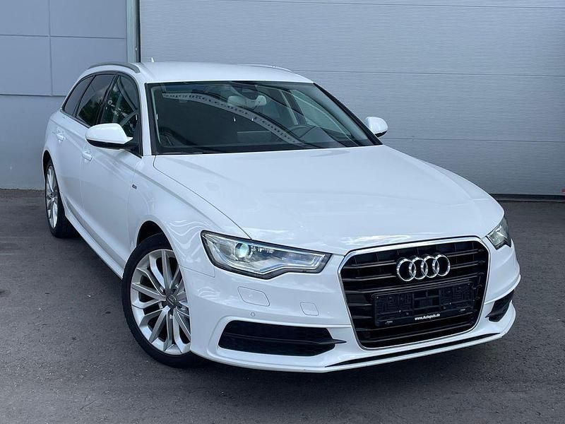 Weiß Gebraucht 2014 Audi A6 S-Line Kombi | 12.390 € (Fairer Preis) - Bild 1/4