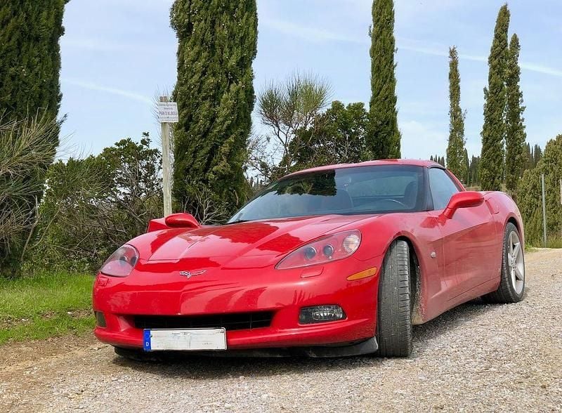 Second-hand Corvette C6 404 CP (297 kW) 2006 Roșu Coupe