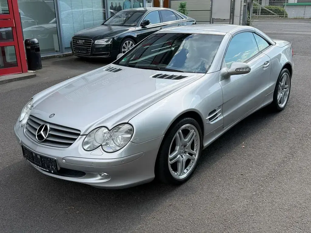 Gebraucht Mercedes SL500 306 PS (225 kW) 2001 Silber Cabrio