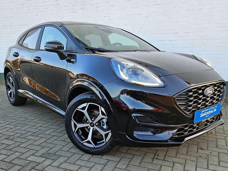 Neu Ford Puma ST-Line 125 PS (91 kW) 2025 Obsidian schwarz metallic SUV