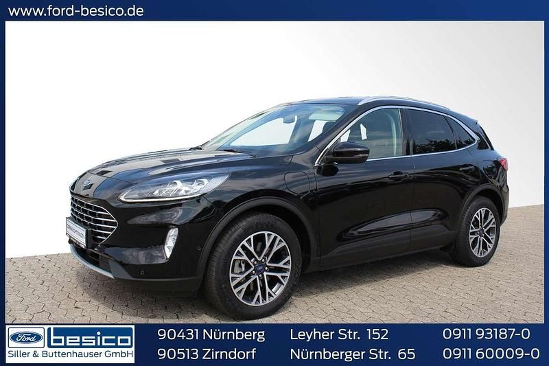 Schwarz Gebraucht 2020 Ford Kuga Titanium X SUV | 27.370 € (Teuer) - Bild 1/4