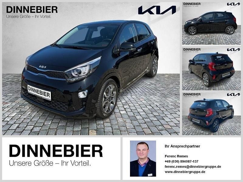 Schwarz Gebraucht 2022 Kia Picanto Spirit Kleinwagen | 15.794 € - Bild 1/4