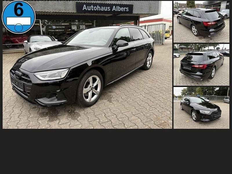 Brillantschwarz Gebraucht 2022 Audi A4 Business Kombi | 29.444 € (Teuer) - Bild 1/4