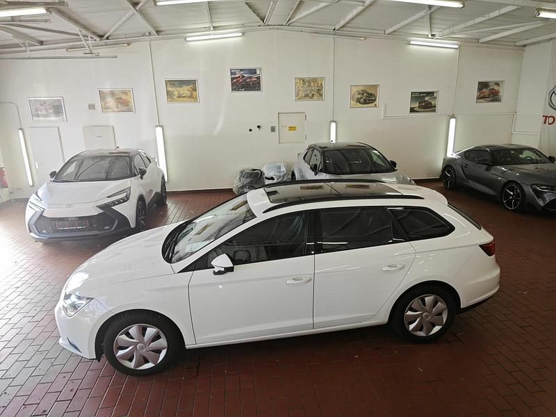 Gebraucht Seat Leon ST 105 PS (77 kW) 2014 Weiß Kombi