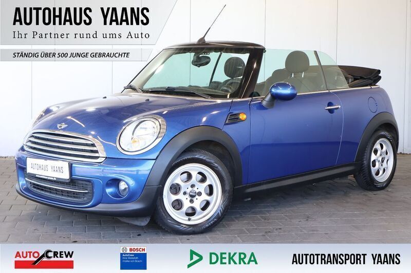 Blau Gebraucht 2012 Mini Cooper Cabriolet Cabrio | 7.379 € (Fairer Preis) - Bild 1/4