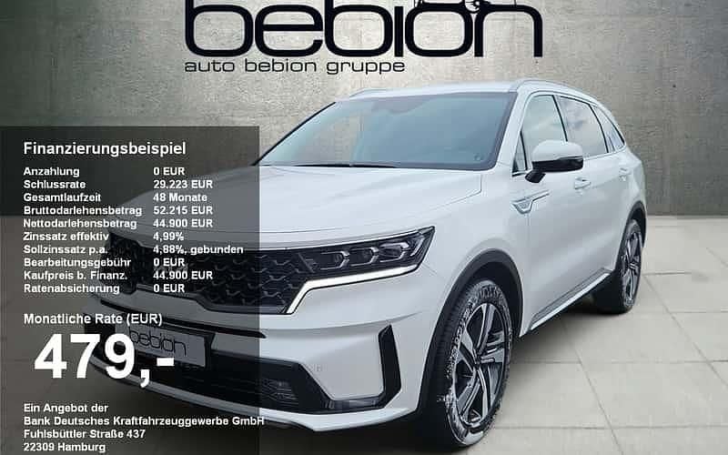 Snow white pearl Gebraucht 2023 Kia Sorento Spirit SUV | 43.900 € (Fairer Preis) - Bild 1/4