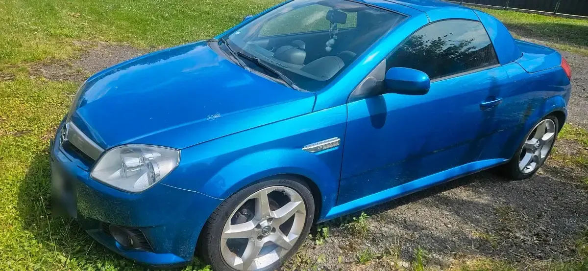 Gebraucht Opel Tigra 90 PS (66 kW) 2005 Blau Cabrio