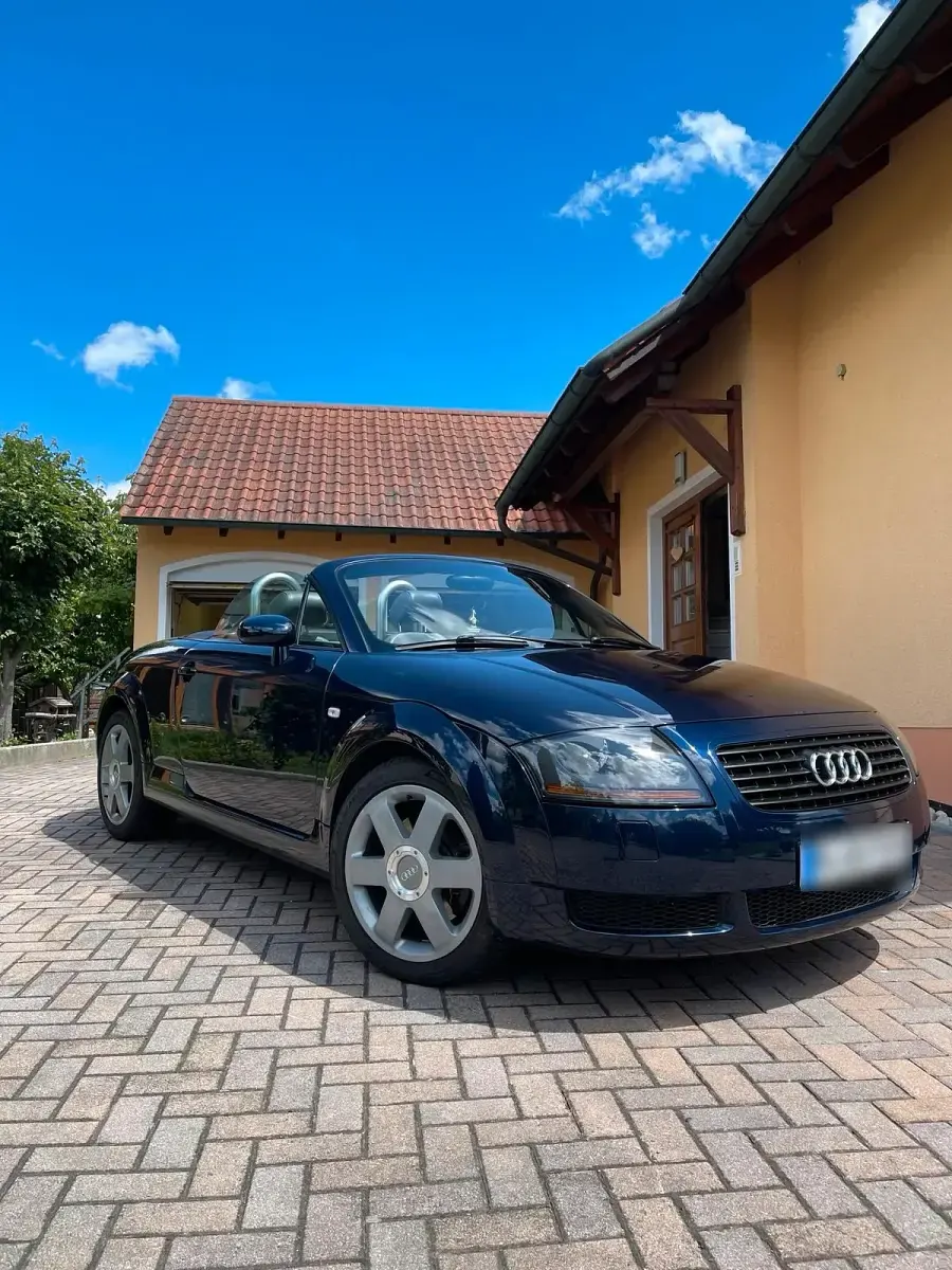 Gebraucht Audi TT Roadster 150 PS (110 kW) 2003 Blau Cabrio