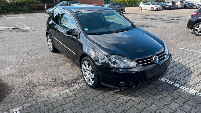 Schwarz Gebraucht 2008 VW Golf VI Limousine | 950 € (Superpreis) - Bild 1/4