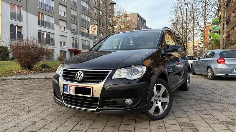 Gebraucht VW Touran Cross Highline 170 PS (125 kW) 2007 Schwarz Van / Kleinbus