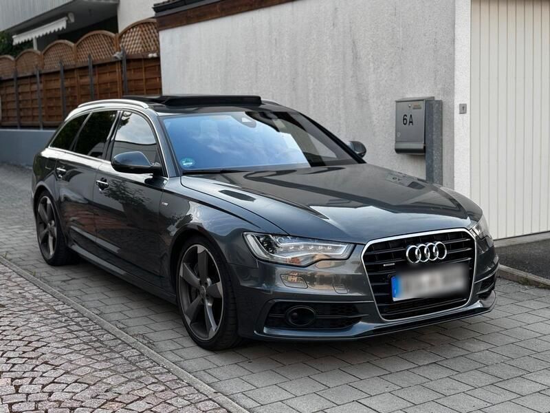 Grau Gebraucht 2013 Audi A6 S-Line Kombi | 14.300 € (Fairer Preis) - Bild 1/4