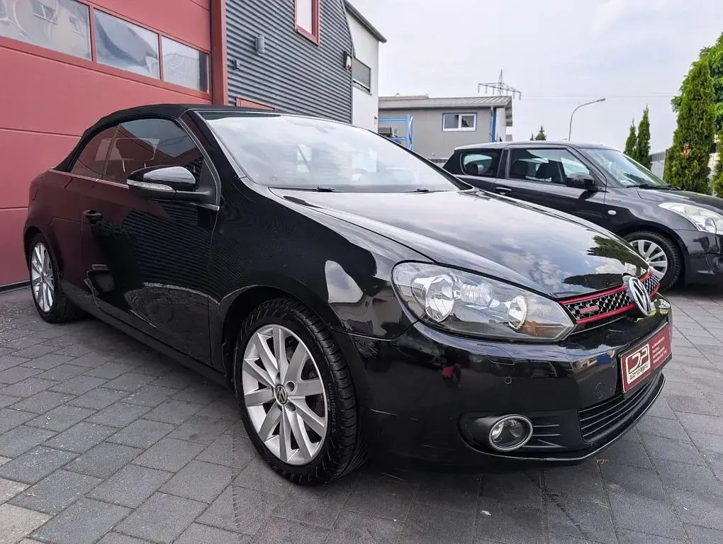 Gebraucht VW Golf Cabriolet Sportline 105 PS (77 kW) 2011 Schwarz Cabrio