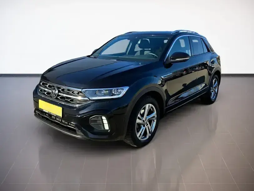 Gebraucht VW T-Roc R-line 110 PS (80 kW) 2023 Deep black perleffekt SUV