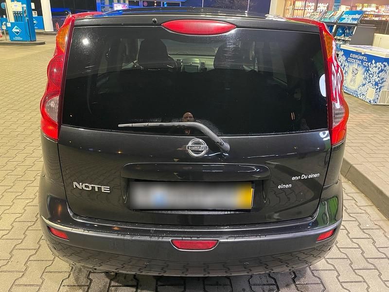Gebraucht Nissan Note 88 PS (64 kW) 2007 Schwarz Kleinwagen