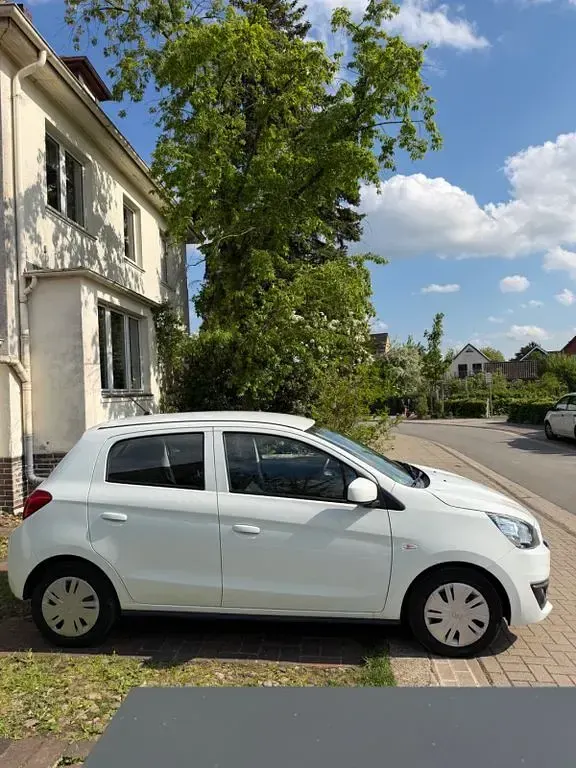 Brugt Mitsubishi Space Star 71 HK (52 kW) 2017 Hvid Hatchback