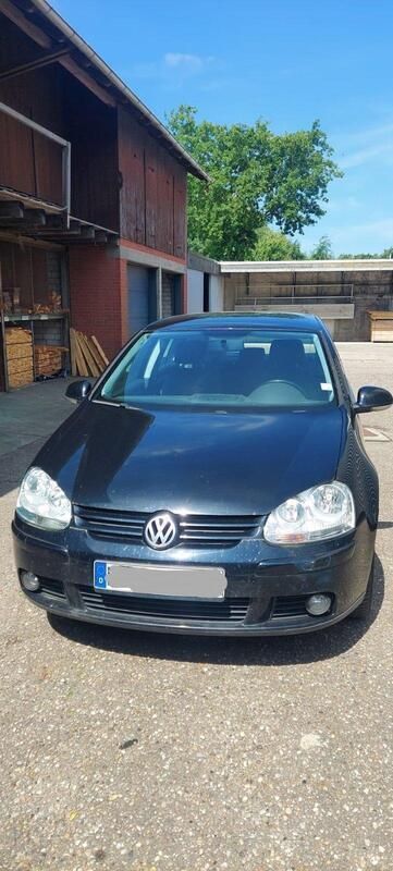 Schwarz Gebraucht 2006 VW Golf V Goal Kleinwagen | 1.500 € (Superpreis) - Bild 1/4