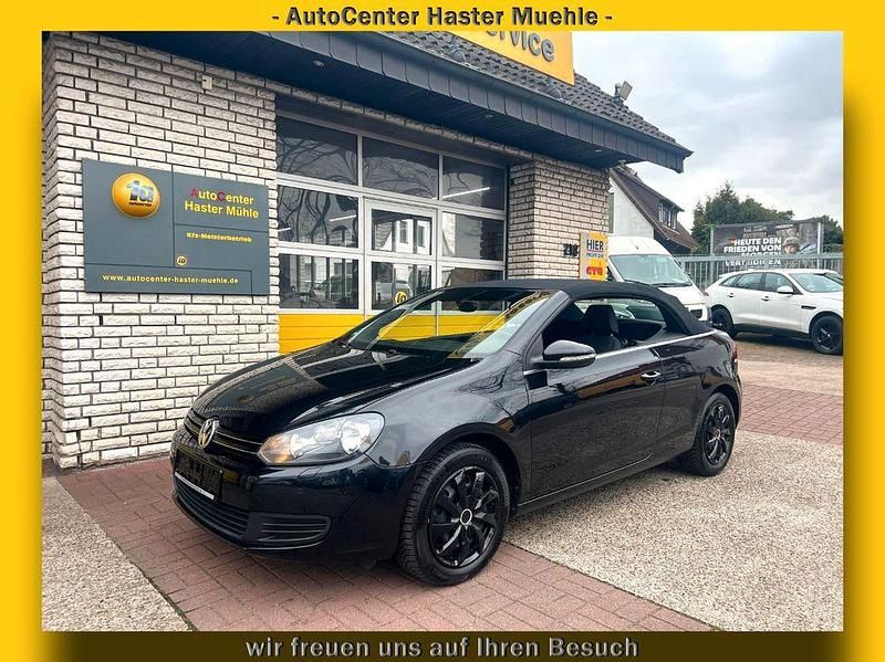 Gebraucht VW Golf Cabriolet Basis 105 PS (77 kW) 2013 Schwarz Cabrio