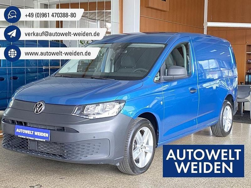 Blau Gebraucht 2021 VW Caddy Maxi Van / Kleinbus | 24.900 € (Guter Preis) - Bild 1/4