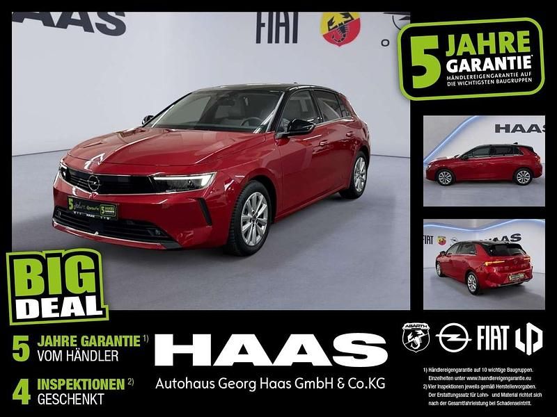 Chili rot/kardio rot Gebraucht 2023 Opel Astra Elegance Limousine | 20.480 € (Guter Preis) - Bild 1/4
