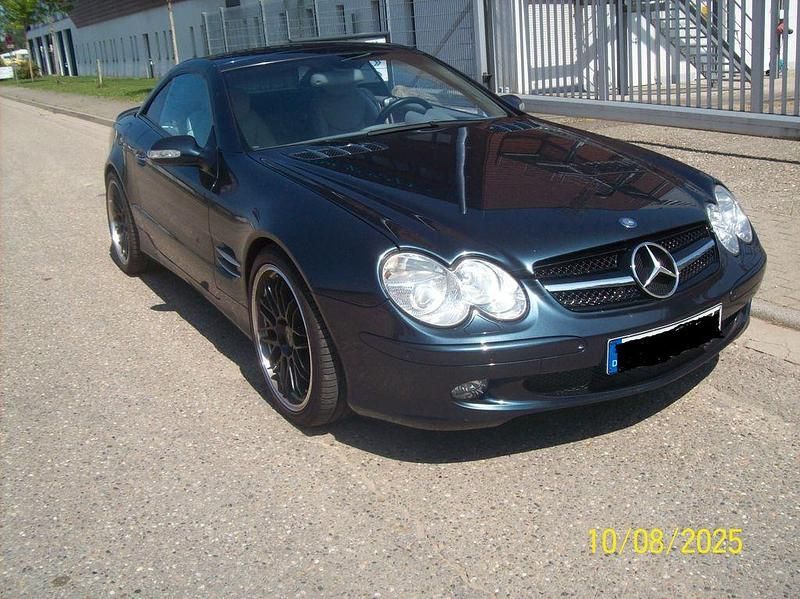 Schwarz Gebraucht 2002 Mercedes SL500 Cabrio | 17.500 € - Bild 1/4