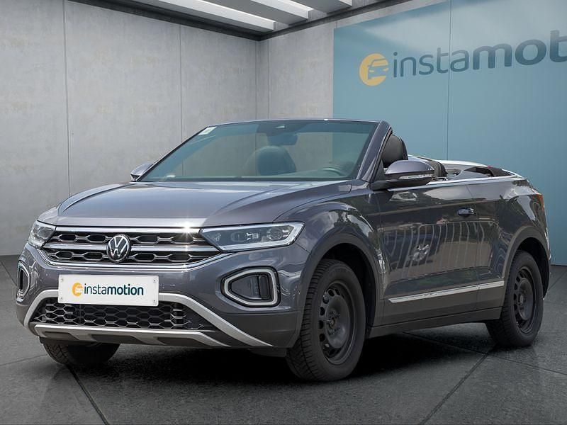 Grau Gebraucht 2023 VW T-Roc Cabriolet Cabrio | 28.649 € (Guter Preis) - Bild 1/4
