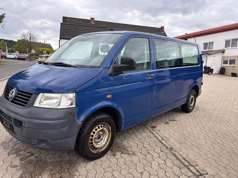 Second-hand VW Transporter 102 CP (75 kW) 2007 Albastru Van