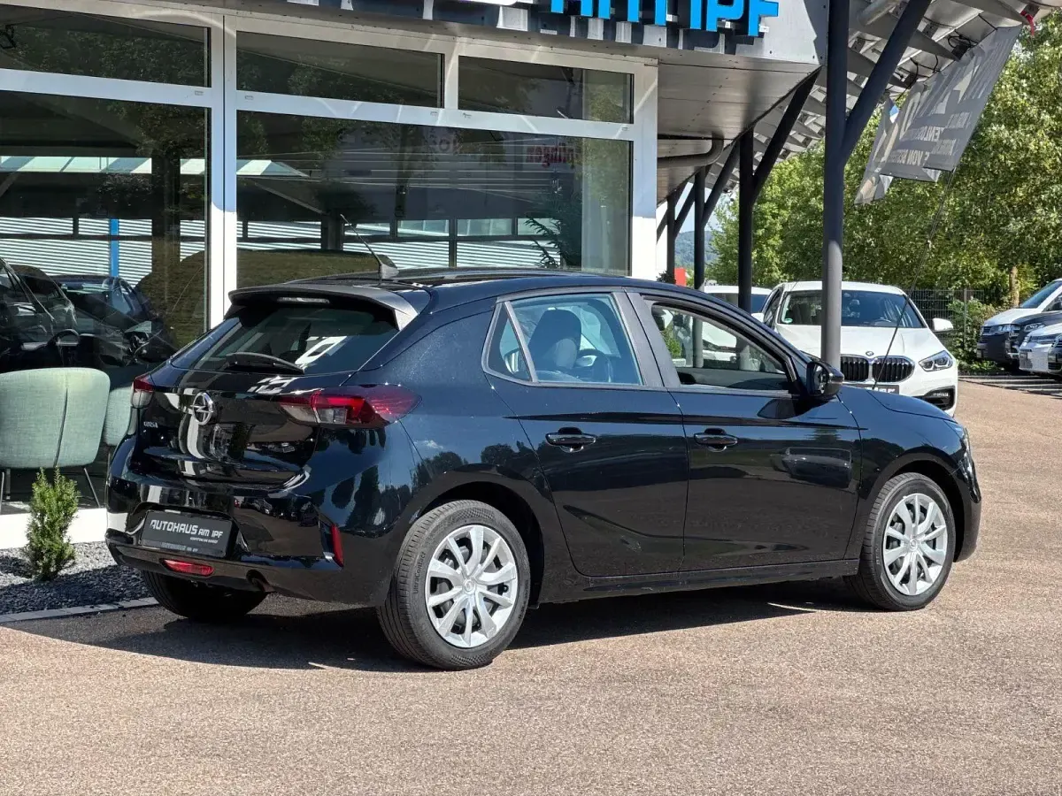 Gebraucht Opel Corsa Edition 101 PS (74 kW) 2021 Schwarz Kleinwagen