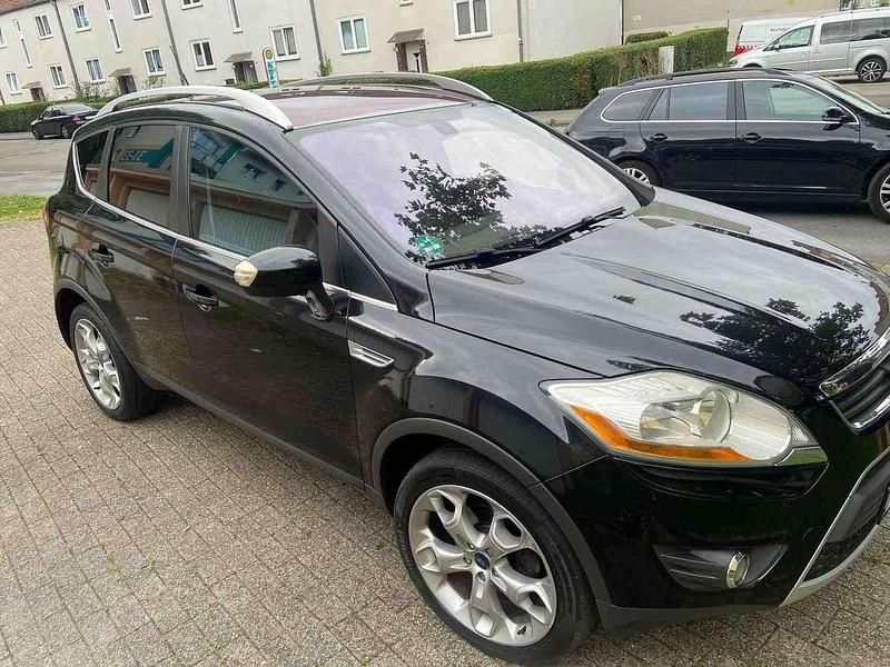 Schwarz Gebraucht 2009 Ford Kuga Titanium SUV | 3.450 € (Superpreis) - Bild 1/4