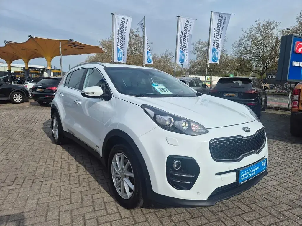 Gebraucht Kia Sportage Spirit 185 PS (136 kW) 2016 Weiß SUV
